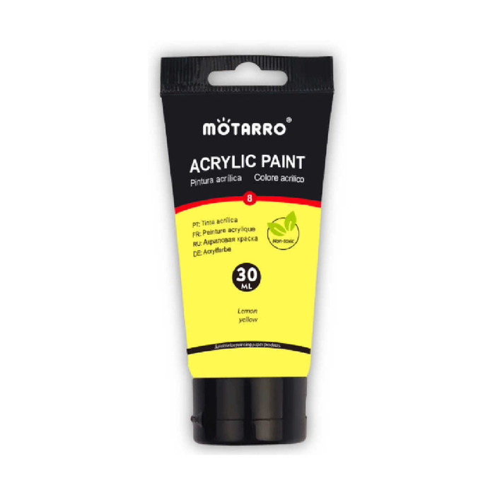 Acrylic Paint 30ml Lemon Yellow