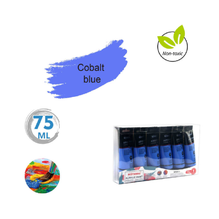 Acrylic Paint 75ml Cobalt Blue