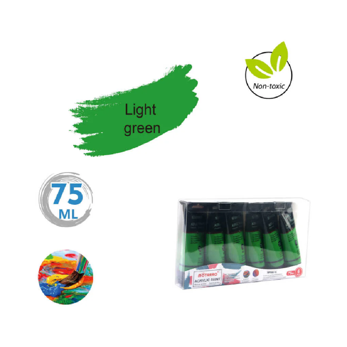 Acrylic Paint 75ml Light Green