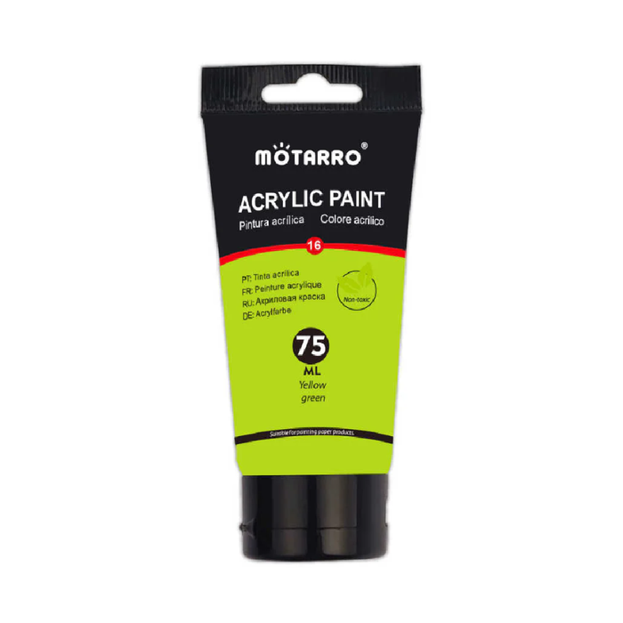 Acrylic Paint 75ml Yellow Green