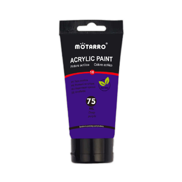 Acrylic Paint Deep Purple 75ml