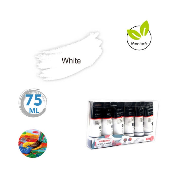 Acrylic Paint White 75ml