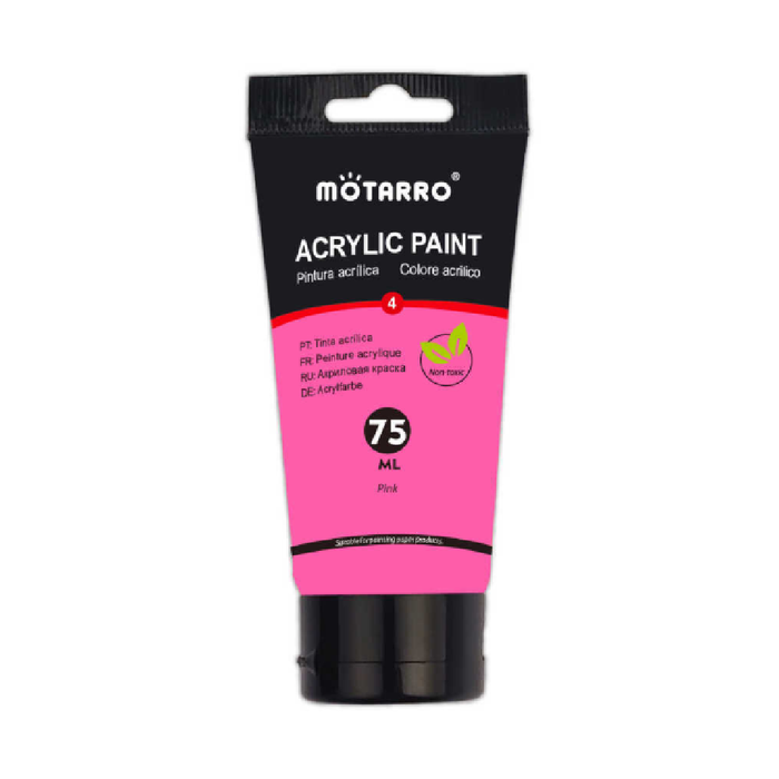 Acrylic Paint Pink 75ml