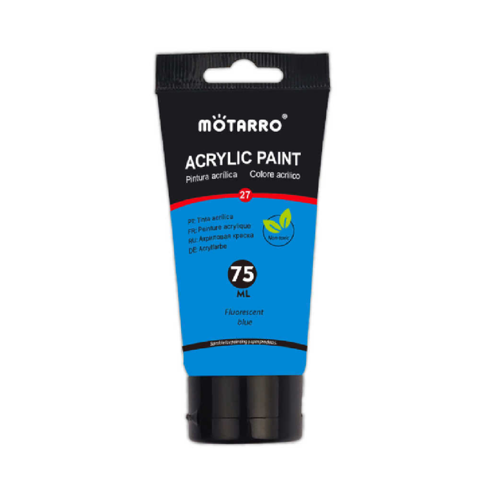 Acrylic Paint Fluorescent Blue 75ml