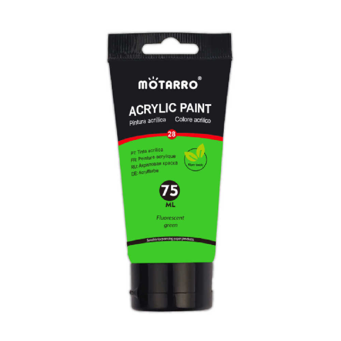 Acrylic Paint Fluorescent Green 75ml