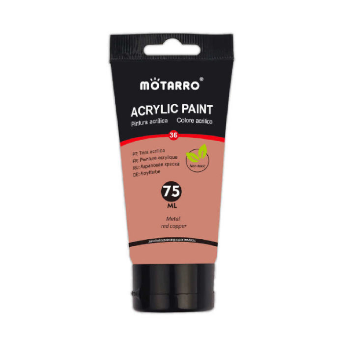 Acrylic Paint Metal Red Copper 75ml