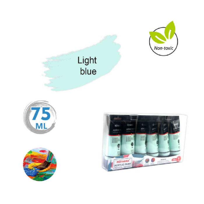 Acrylic Paint Light Blue 75ml