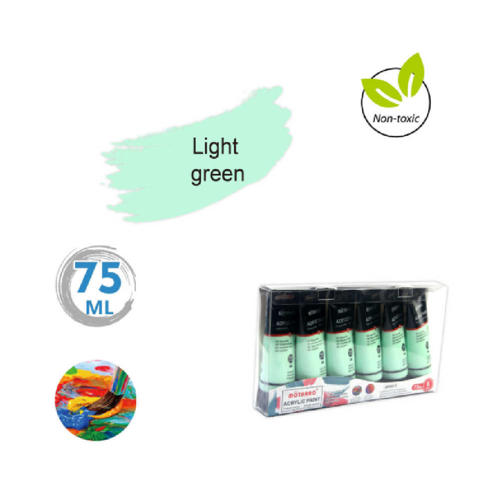 Acrylic Paint Light Green 75ml