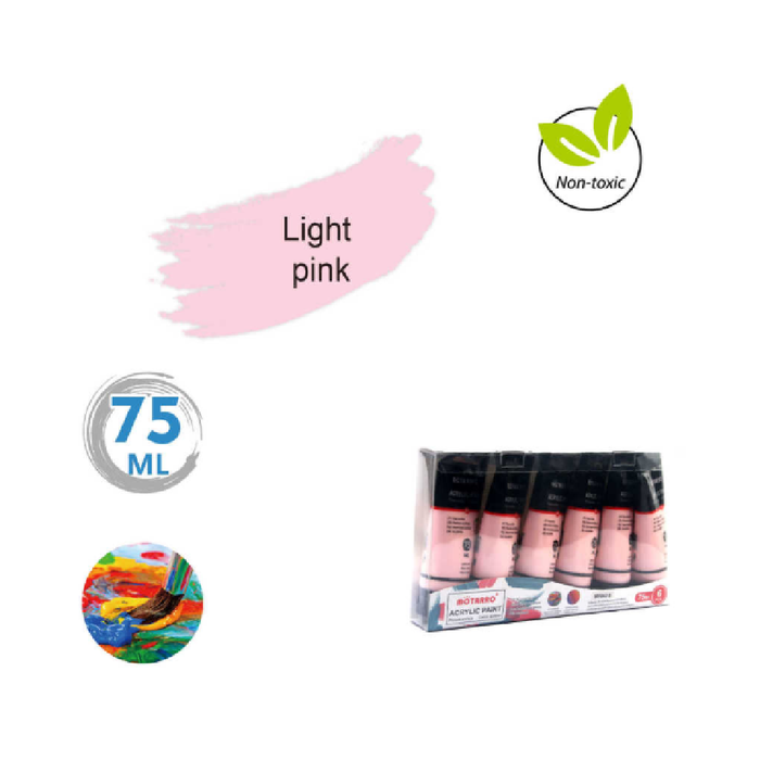 Acrylic Paint Light Pink 75ml