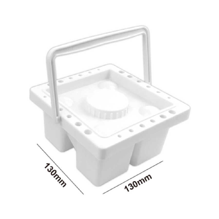 Paint Brush Clean Bucket 13x13cm