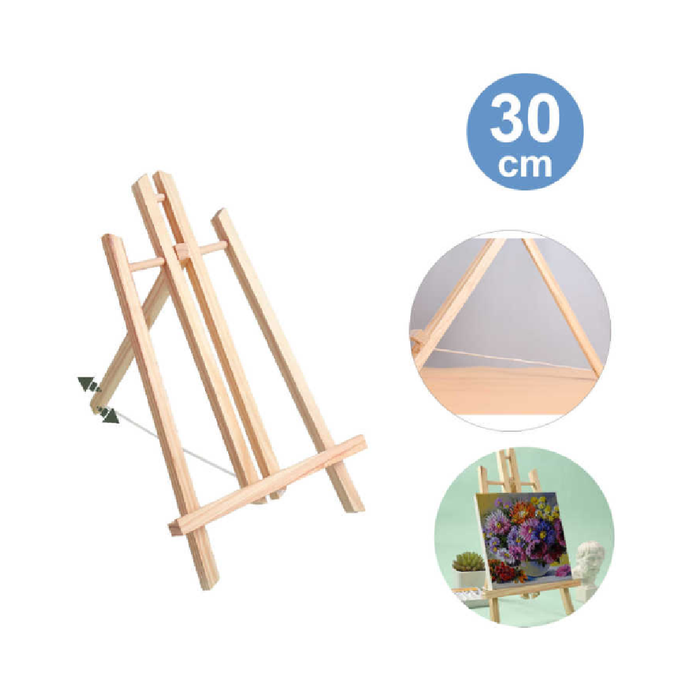 Wooden Easel Stand 30cm