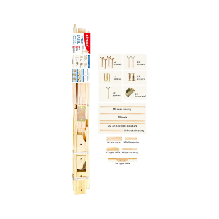 Wooden Easel Stand 175cm