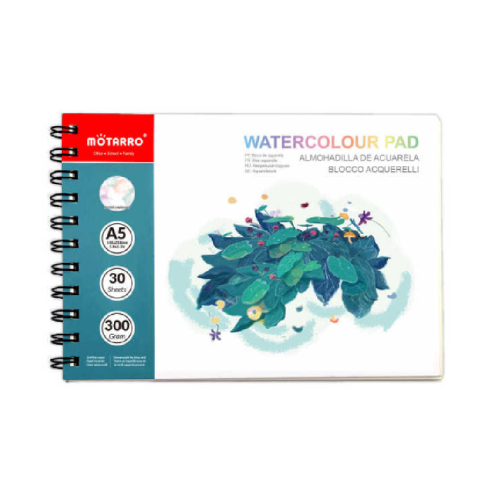 A5 Watercolor Paper Pad 300g 30sheets