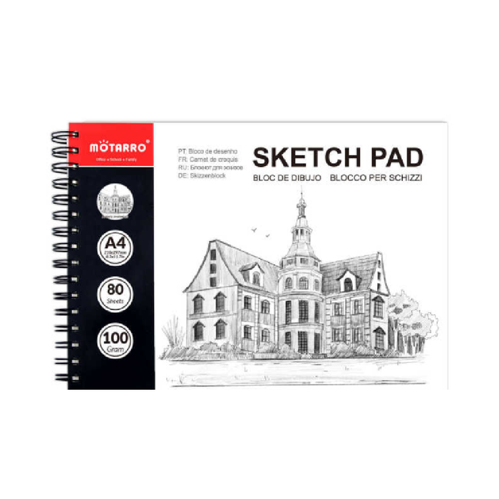A4 Sketch Paper Pad 100g 80sheets