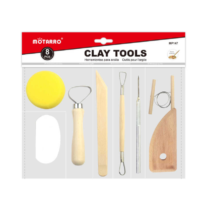 Clay Tools Set of 8