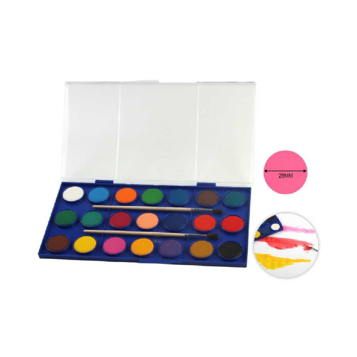 Watercolor Cake Set of 21
