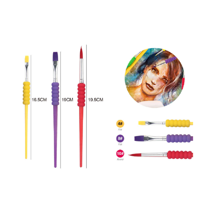 Paintbrush Set of 3