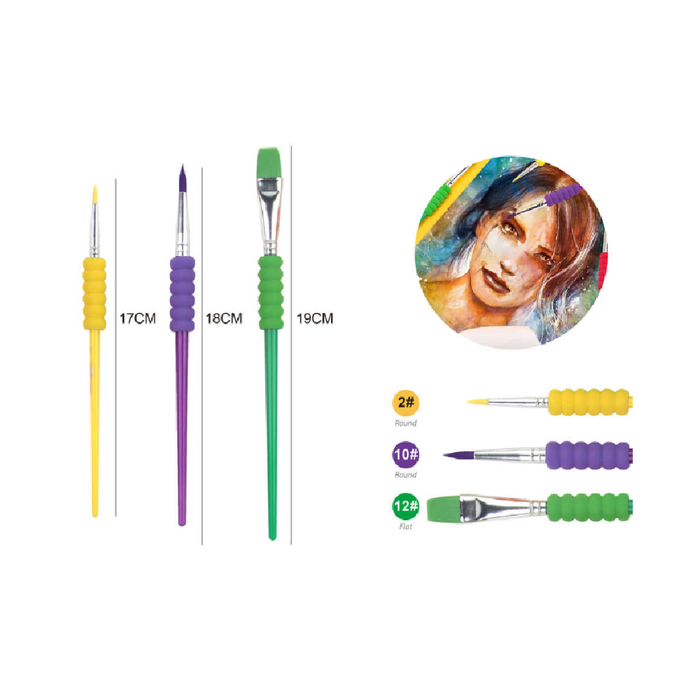 Paintbrush Set of 3