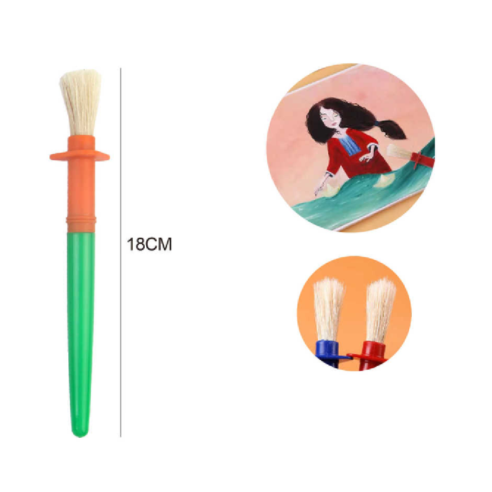2pcs Kid Paint Brush
