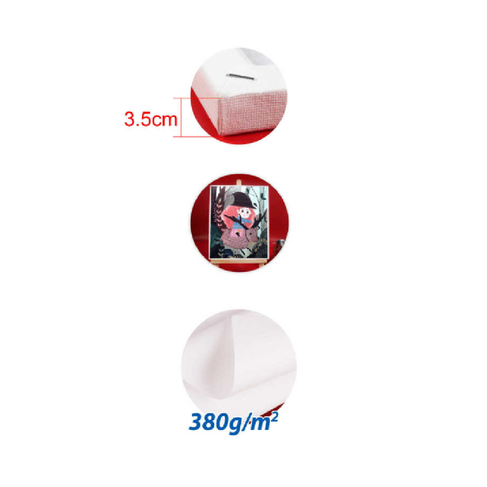 380g Deep Canvas 3.5cm 15 × 20cm