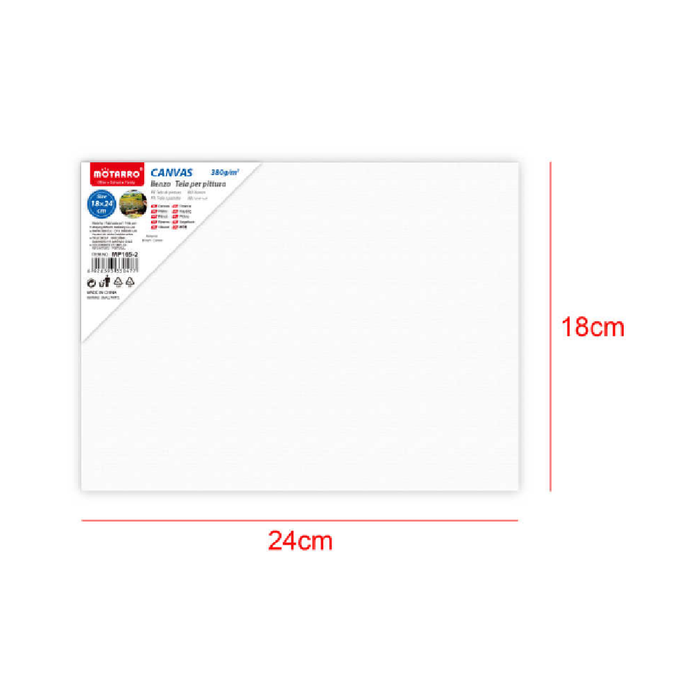 380g Deep Canvas 3.5cm 18 × 24cm
