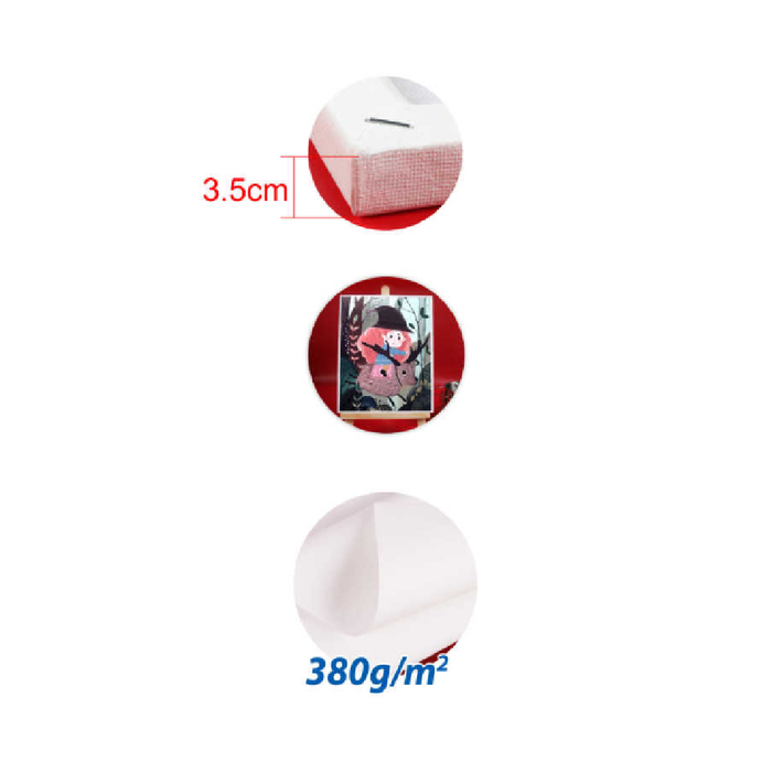 380g Deep Canvas 3.5cm 45 × 60cm