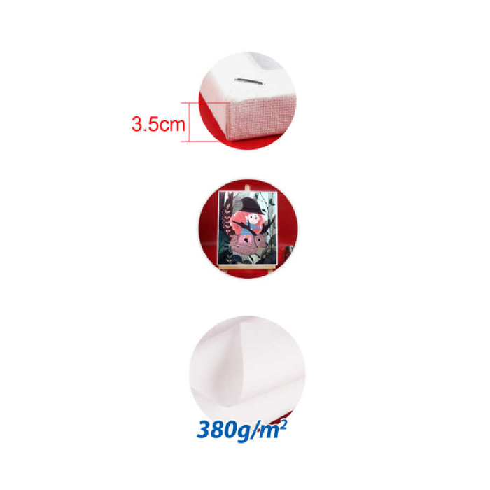 380g Deep Canvas 3.5cm 45 × 90cm