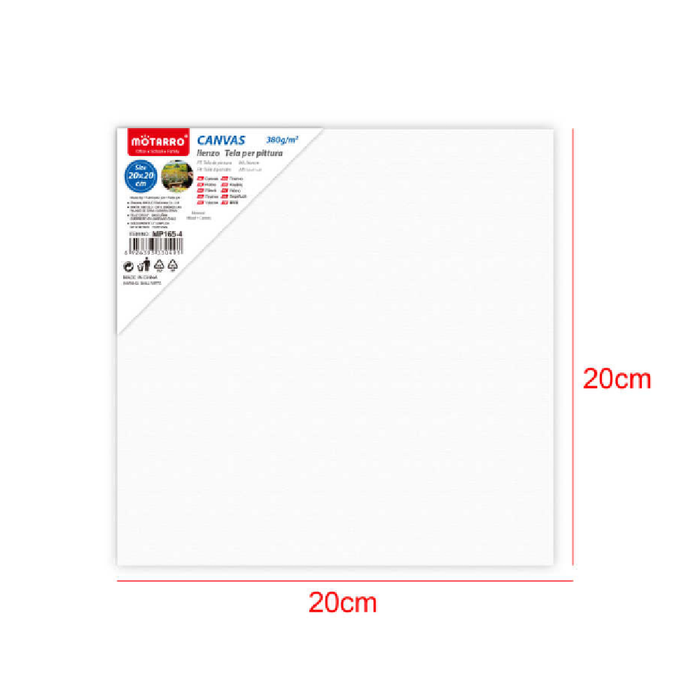 380g Deep Canvas 3.5cm 20 × 20cm