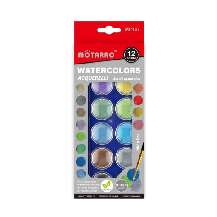 Watercolor Set 12 Colors