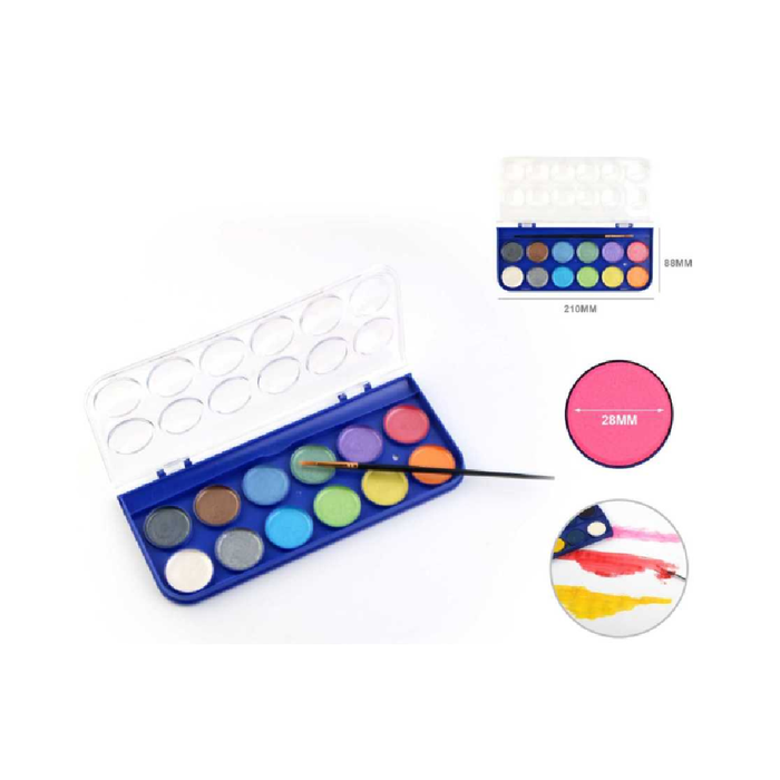 Watercolor Set 12 Colors