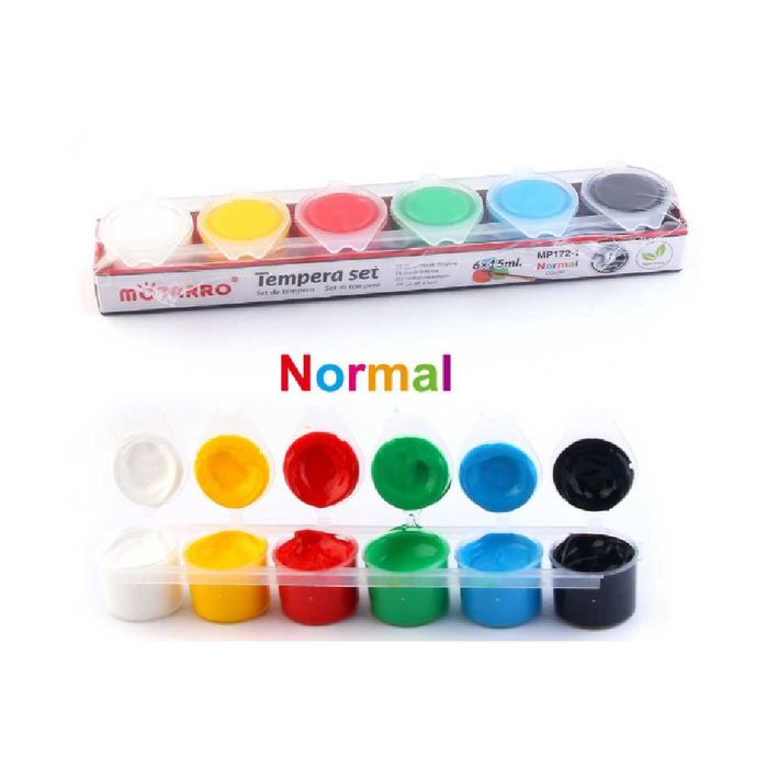 Tempera Set of 6 15ml