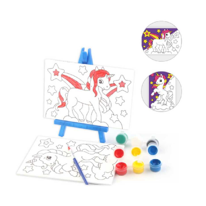 Kid Drawing Easel Set Unicorn