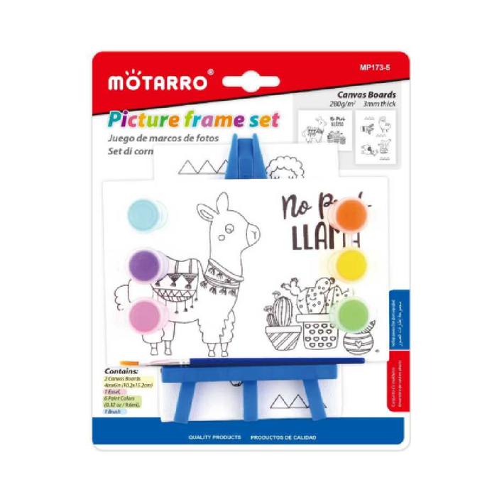 Kid Drawing Easel Set Alpaca