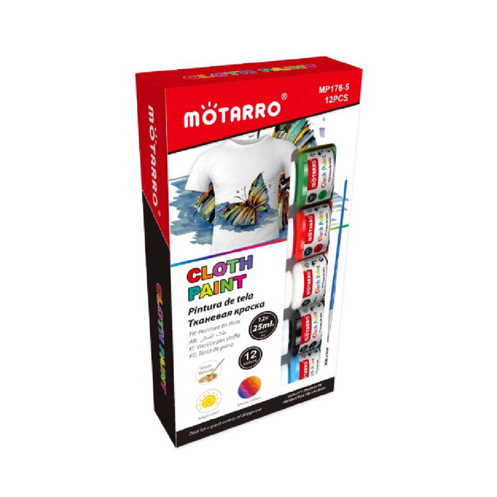 Cloth Paint 12pcs × 25ml