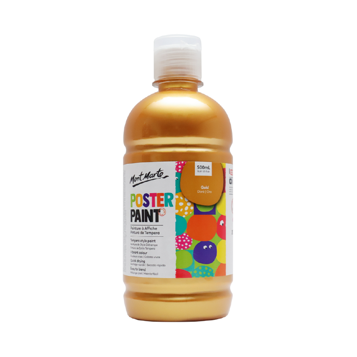 Poster Paint 500ml - Gold