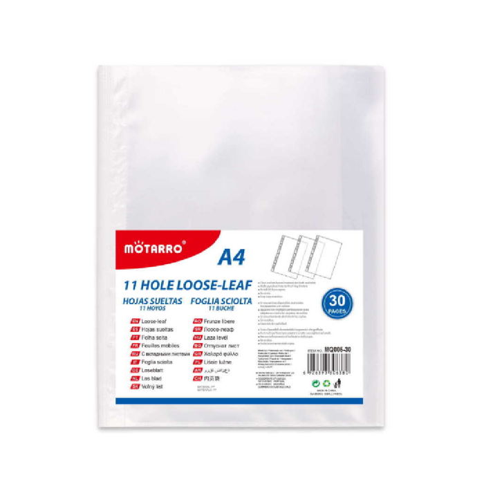 A4 Sheet Protector 30pcs