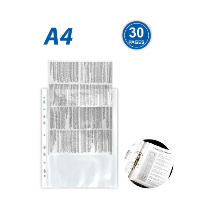 A4 Sheet Protector 30pcs