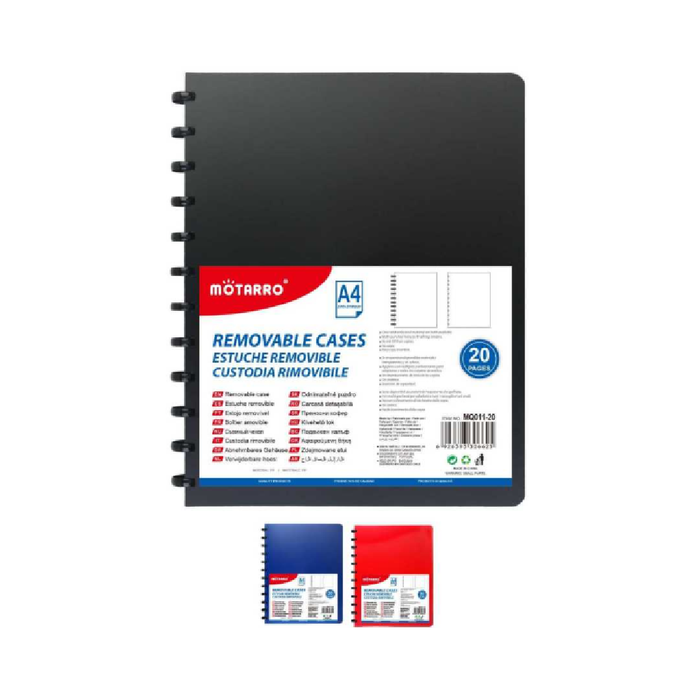 A4 Refillable Display Book 20 Pockets