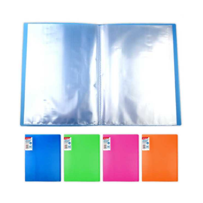 A4 Display Book 40pages Assorted Color