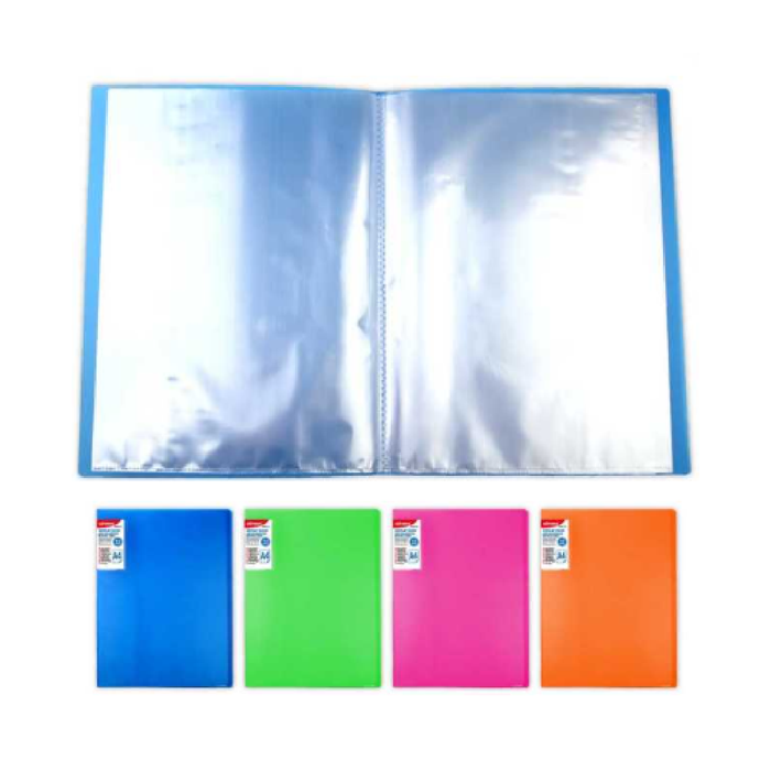 A4 Display Book 60pages Assorted Color
