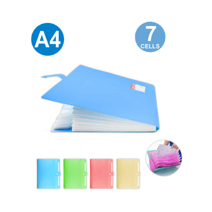 A4 Expanding File 7pocktes