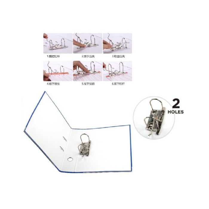 Lever Arch 2-Ring Binder Blue