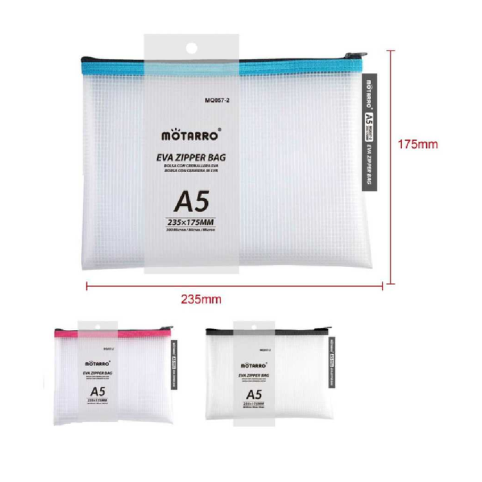 A5 EVA Zipper Document Bag