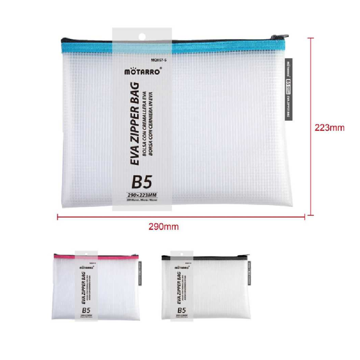 B5 EVA Zipper Document Bag