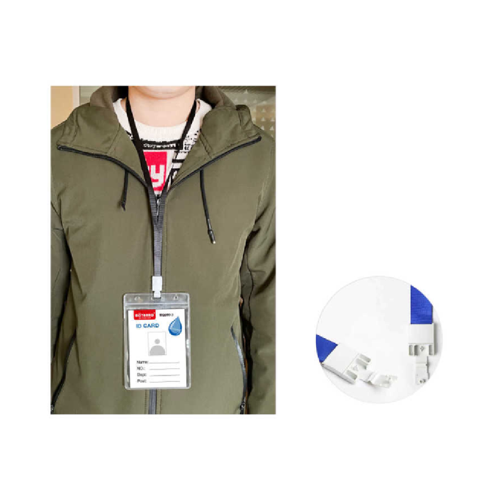 Lanyards 48cm 4pcs Black