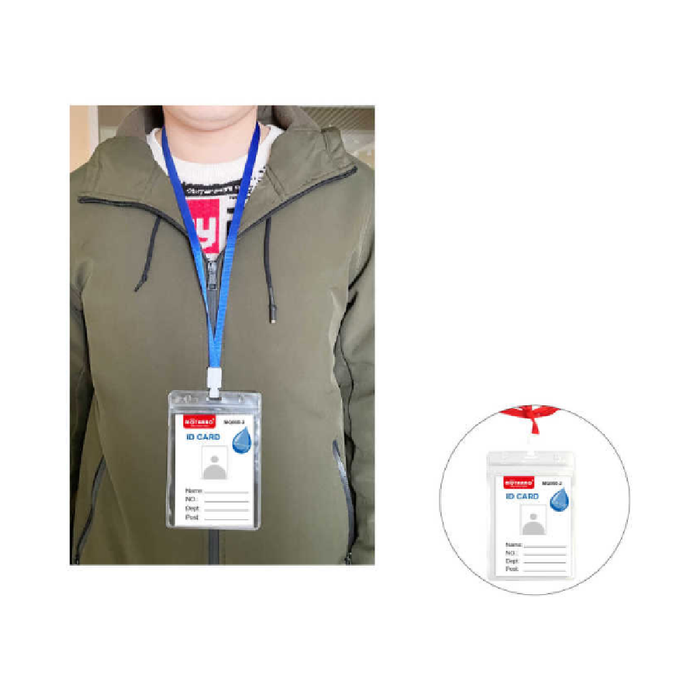 Waterproof ID Card Cover 85 × 121 4pcs