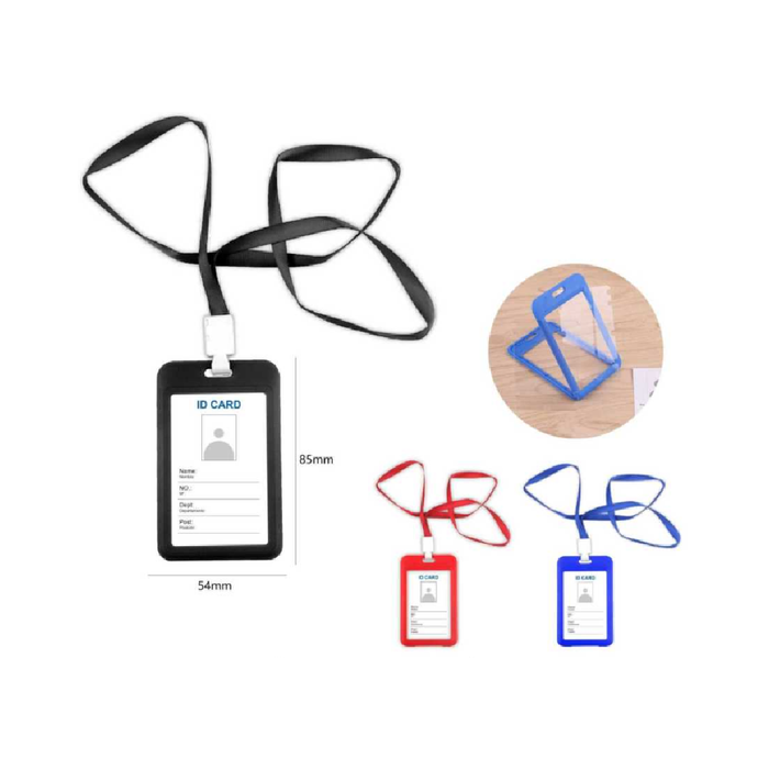 ID Card Cover with Lanyard 54 × 85 Assorted