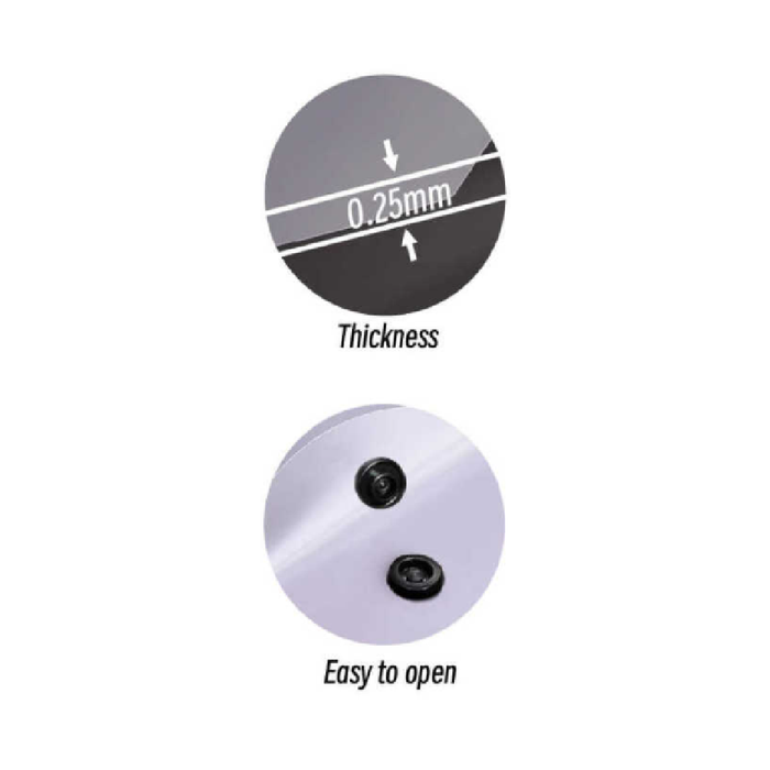 A4 Document Wallet White Color