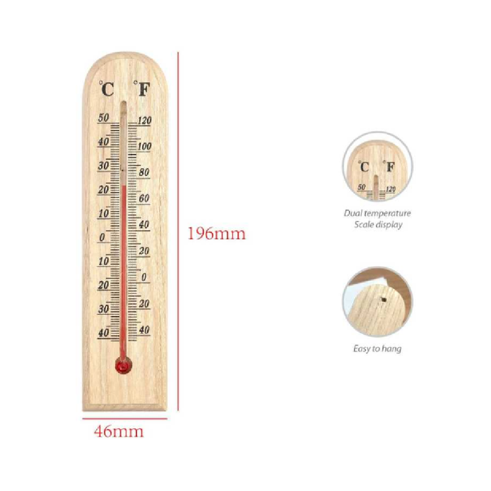 Wooden Thermometer