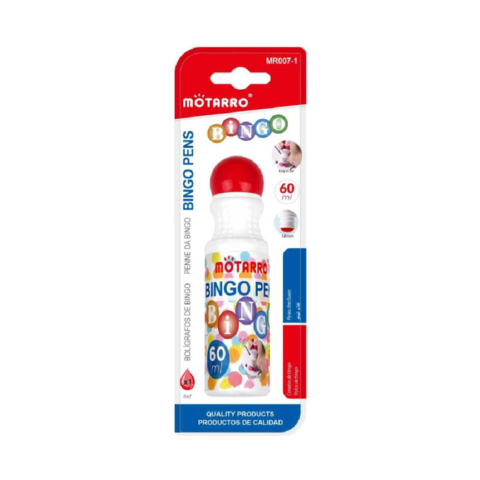 Bingo Pen 60ml Red
